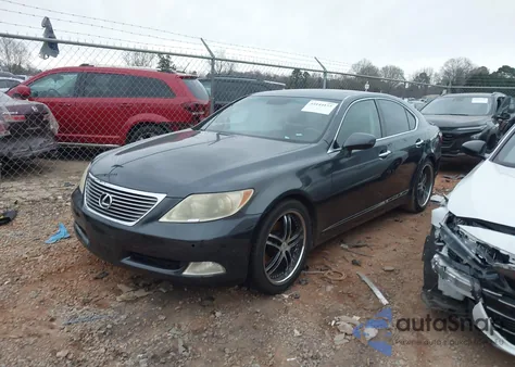 2007 Lexus Ls 460 из США, поврежденный, VIN JTHBL46F975048451